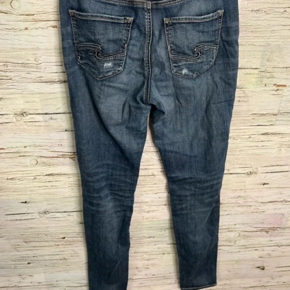 SILVER JEANS, Aiko High Skinny size 26 - Picture 8 of 9